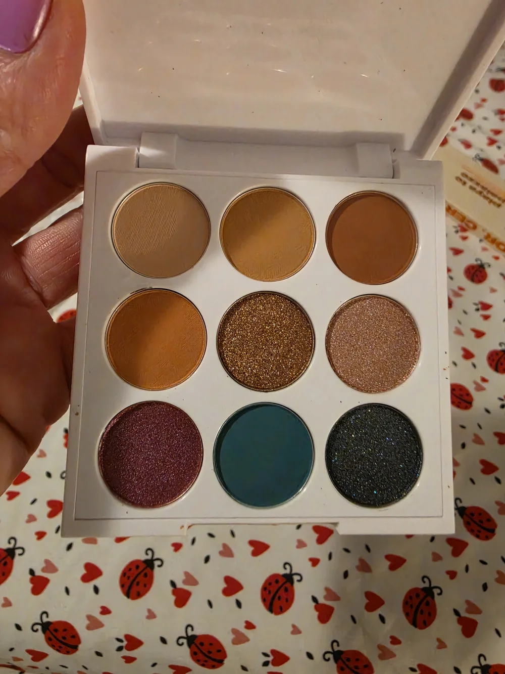 ChicaBeauty Fiesta Mini Eyeshadow Palette — 9 Multi-Color Shades